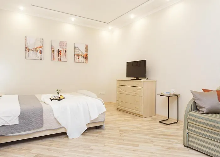 красивая рядом с аркадией и парком Apartament *