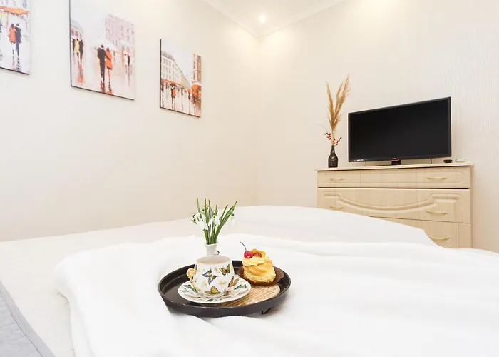 красивая рядом с аркадией и парком Apartament *